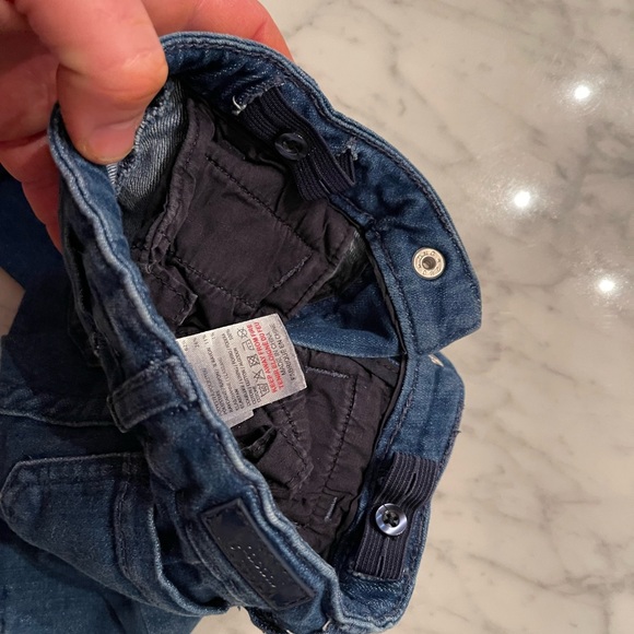 Jacadi baby denim jeans 6 M - Picture 3 of 4